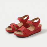 Sandy – Gepolsterte Keilsandalen